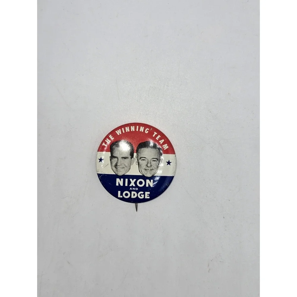 1960's Presidential Election Nixon And Lodge The Winning Team 1.5